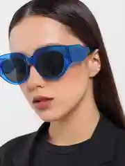 Голубой солнцезащитные женские очки