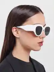 Белый солнцезащитные женские очки