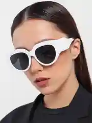 Белый солнцезащитные женские очки
