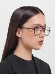 Коричневый имиджевые очки авиаторы/ Актуальные цвета/ без диоптрий / унисекс