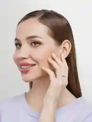 Серебряный кольцо "Молния", унисекс