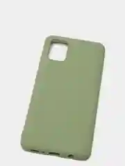 Лесной зеленый чехол Samsung Galaxy A31 силиконовый цветной матовый (Самсунг Галакси А31)