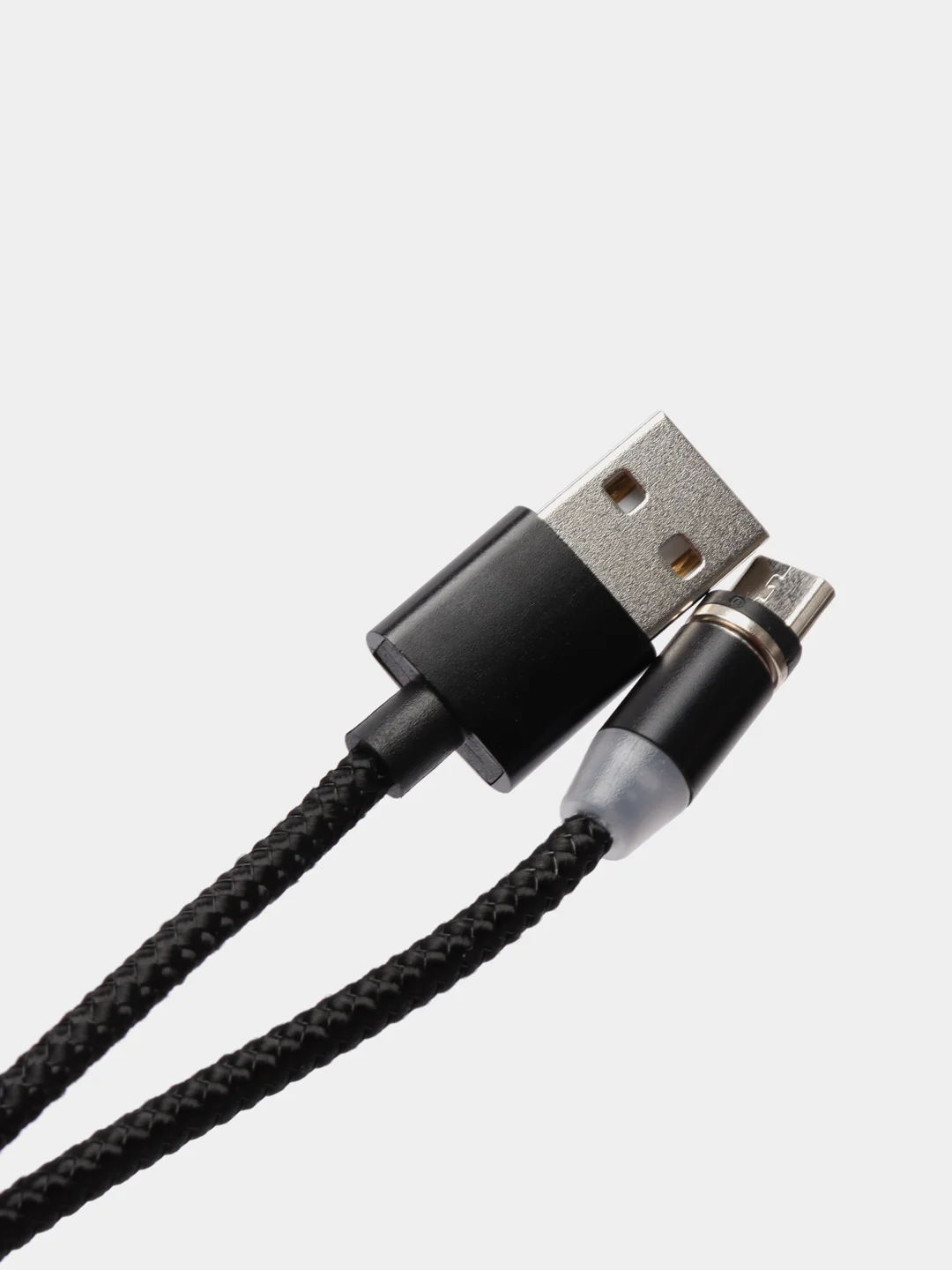 Зеленый магнитный кабель 3 в 1, 1м для зарядки устройств c разъемом MicroUSB, Type-C, Lightning