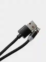 Зеленый магнитный кабель 3 в 1, 1м для зарядки устройств c разъемом MicroUSB, Type-C, Lightning