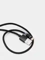 Зеленый магнитный кабель 3 в 1, 1м для зарядки устройств c разъемом MicroUSB, Type-C, Lightning