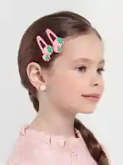 Тёмно-розовый заколки, заколки для волос, набор заколок