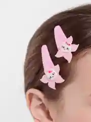 Розовый заколка для волос