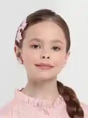 Розовый заколка для волос