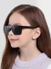 Черный очки детские солнцезащитные, детские очки унисекс