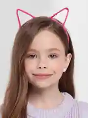 Розовый ободок для волос BERIOTTI, 0,5 см