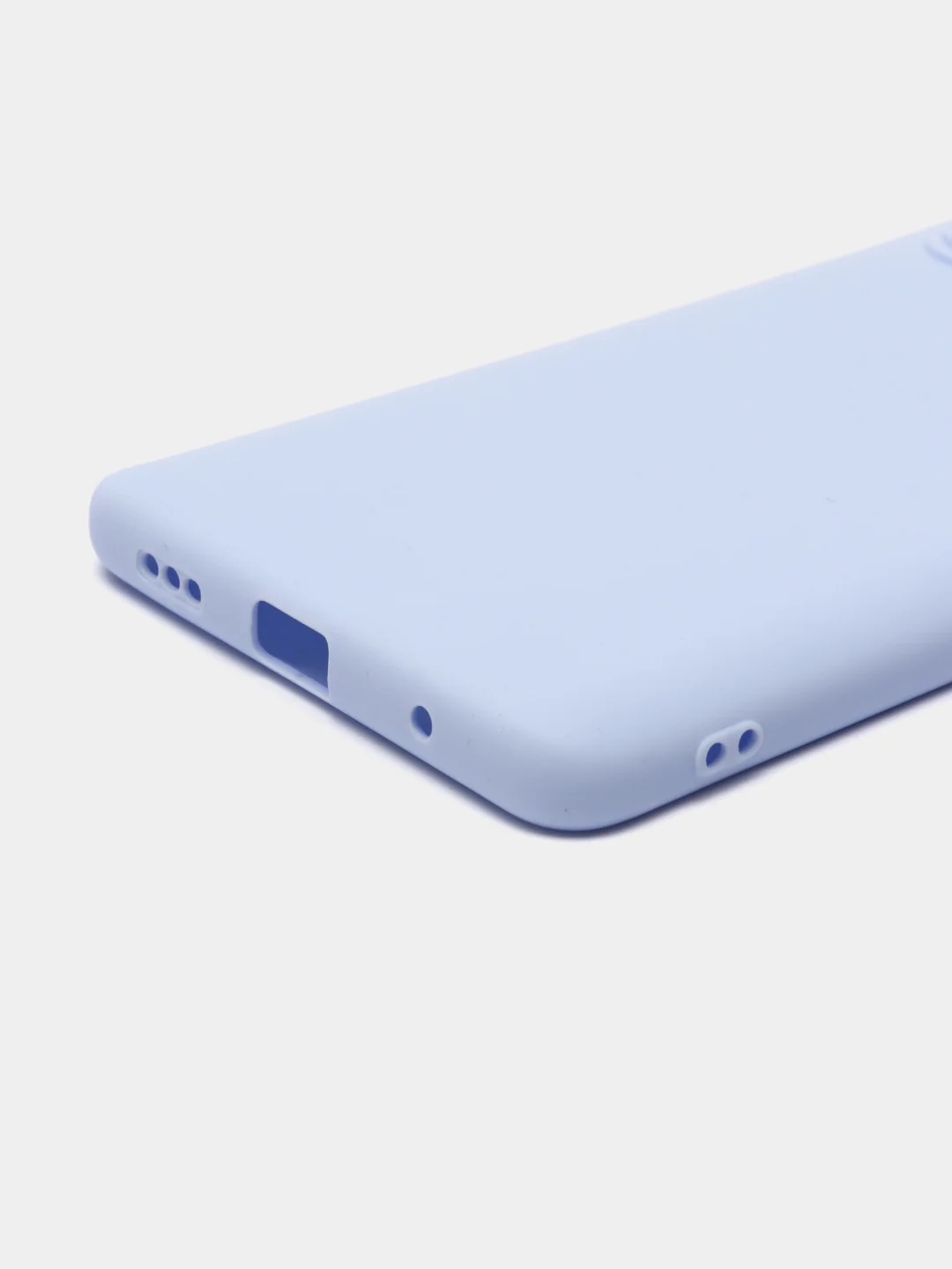 Небесно-голубой чехол Xiaomi Redmi Note 10 Pro / Note 10 Pro Max силиконовый