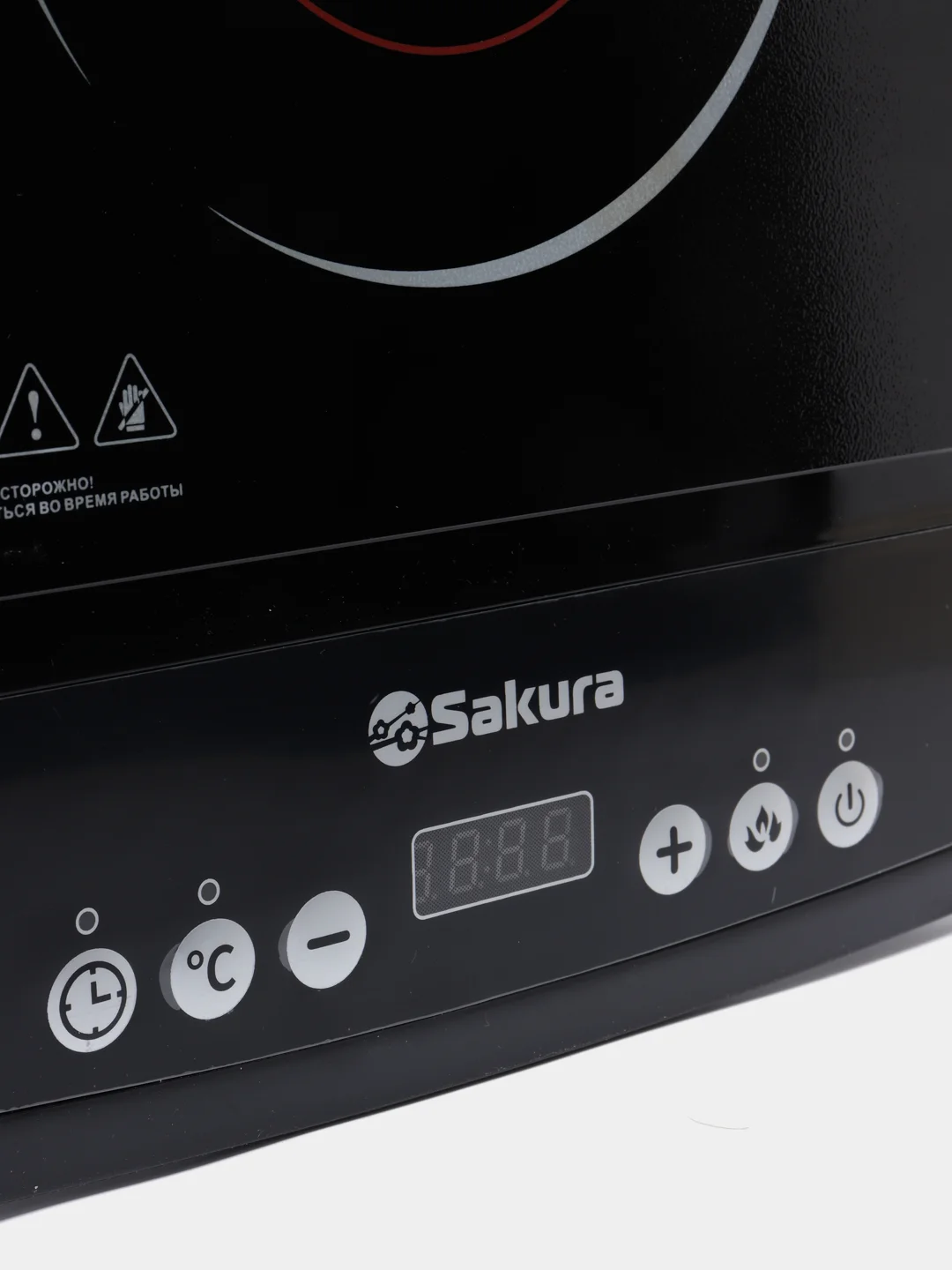 Плитка индукционная Sakura SA-7152RF, 2000 Вт, 1 конфорка, чёрная