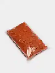 Оранжевый цветная мраморная крошка, декоративный щебень, 1 кг