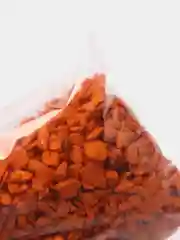 Оранжевый цветная мраморная крошка, декоративный щебень, 1 кг