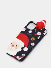 Синий чехол "Happy New Year" 2 для iPhone 6/6s 7/8 Plus XR XS 11 Pro 12 Pro mini
