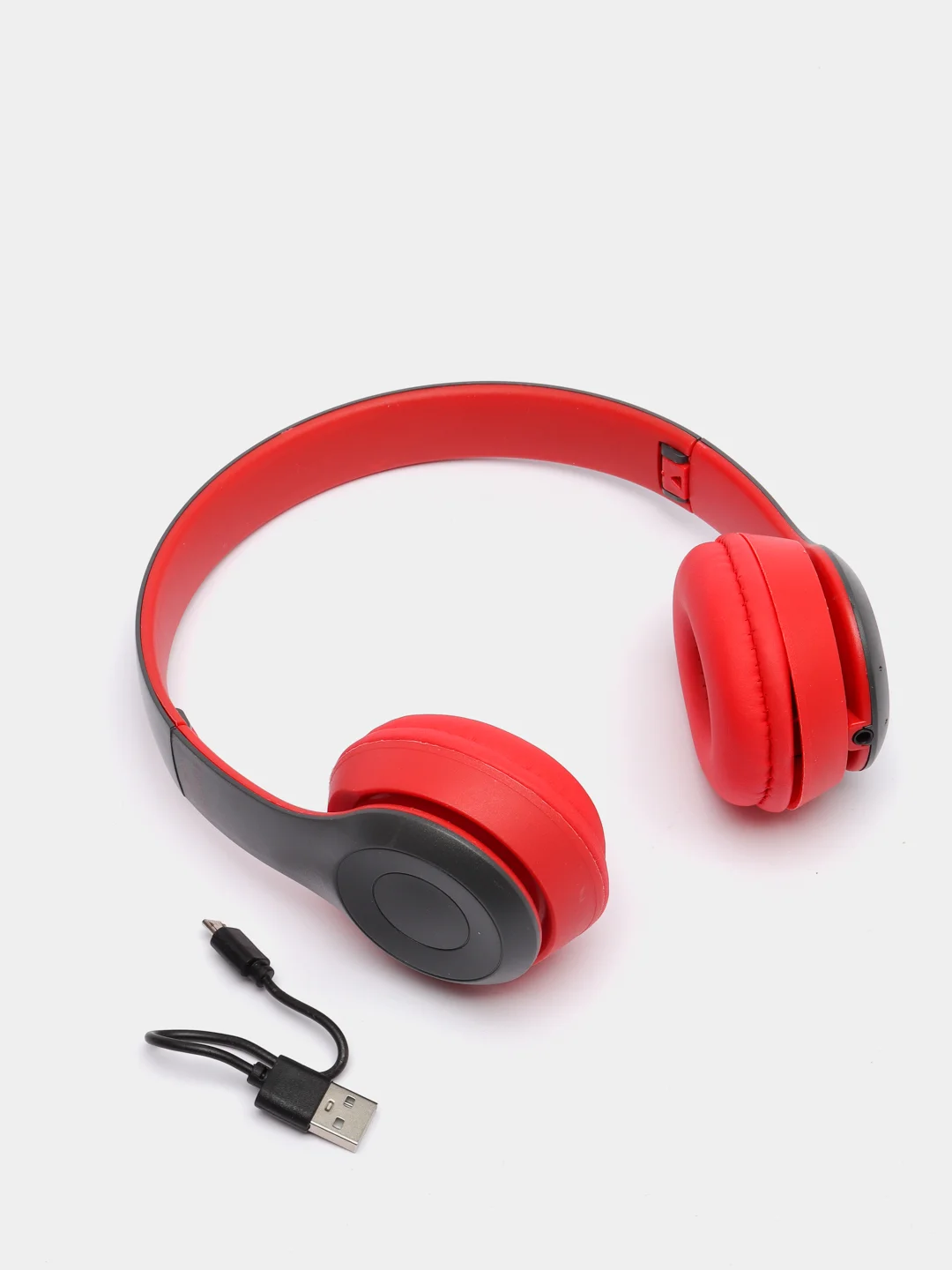 Красный беспроводные наушники P47 Wireless Bluetooth & AUX