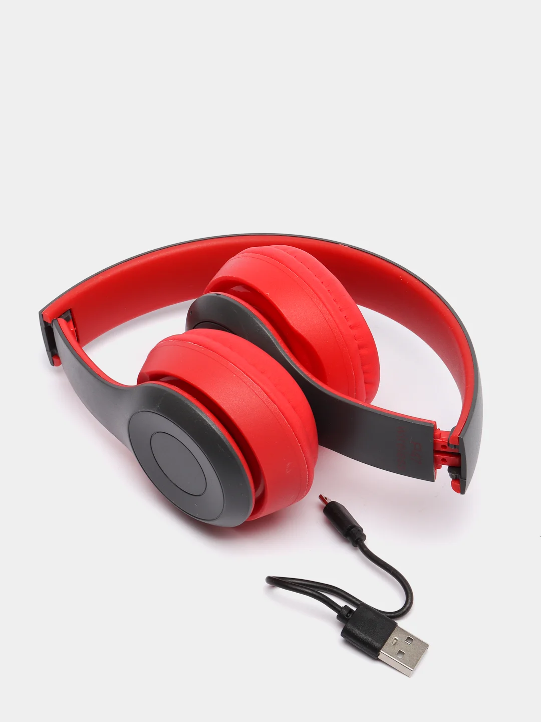 Красный беспроводные наушники P47 Wireless Bluetooth & AUX