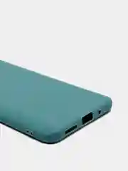 Зеленый силиконовый чехол для Xiaomi Redmi 9A (Сяоми Редми 9А), прозрачный