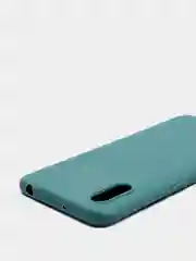 Зеленый силиконовый чехол для Xiaomi Redmi 9A (Сяоми Редми 9А), прозрачный