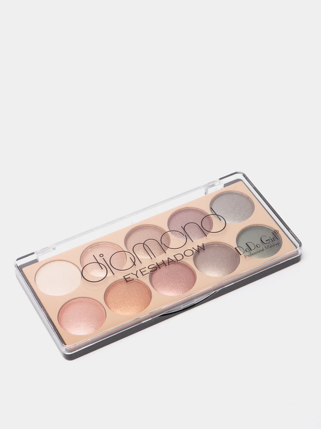 Бежевый тени для век DoDo Girl Diamond eyeshadow, 10 цветов