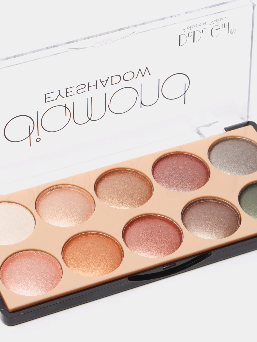 Бежевый тени для век DoDo Girl Diamond eyeshadow, 10 цветов
