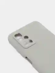 Серый чехол силиконовый Xiaomi Redmi 10 / Редми 10 матовый, цветной