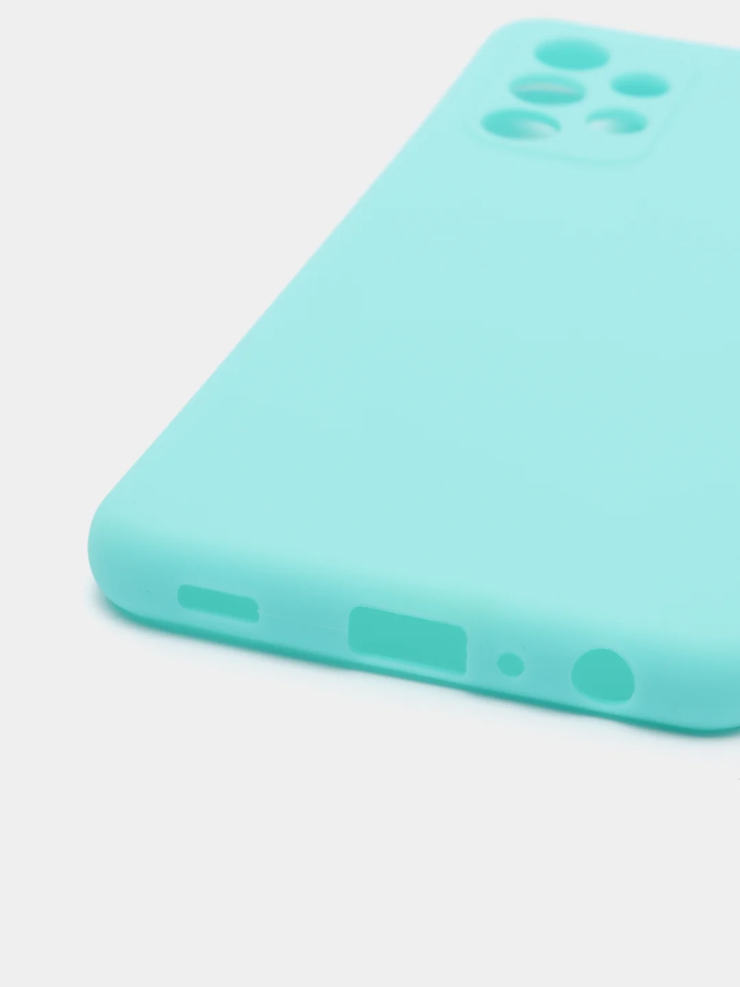 Бирюзовый чехол Samsung Galaxy A32 4G PCT (6.4) Самсунг А32 силиконовый