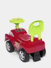 Красный каталка детская толокар со звуком (4 цвета)