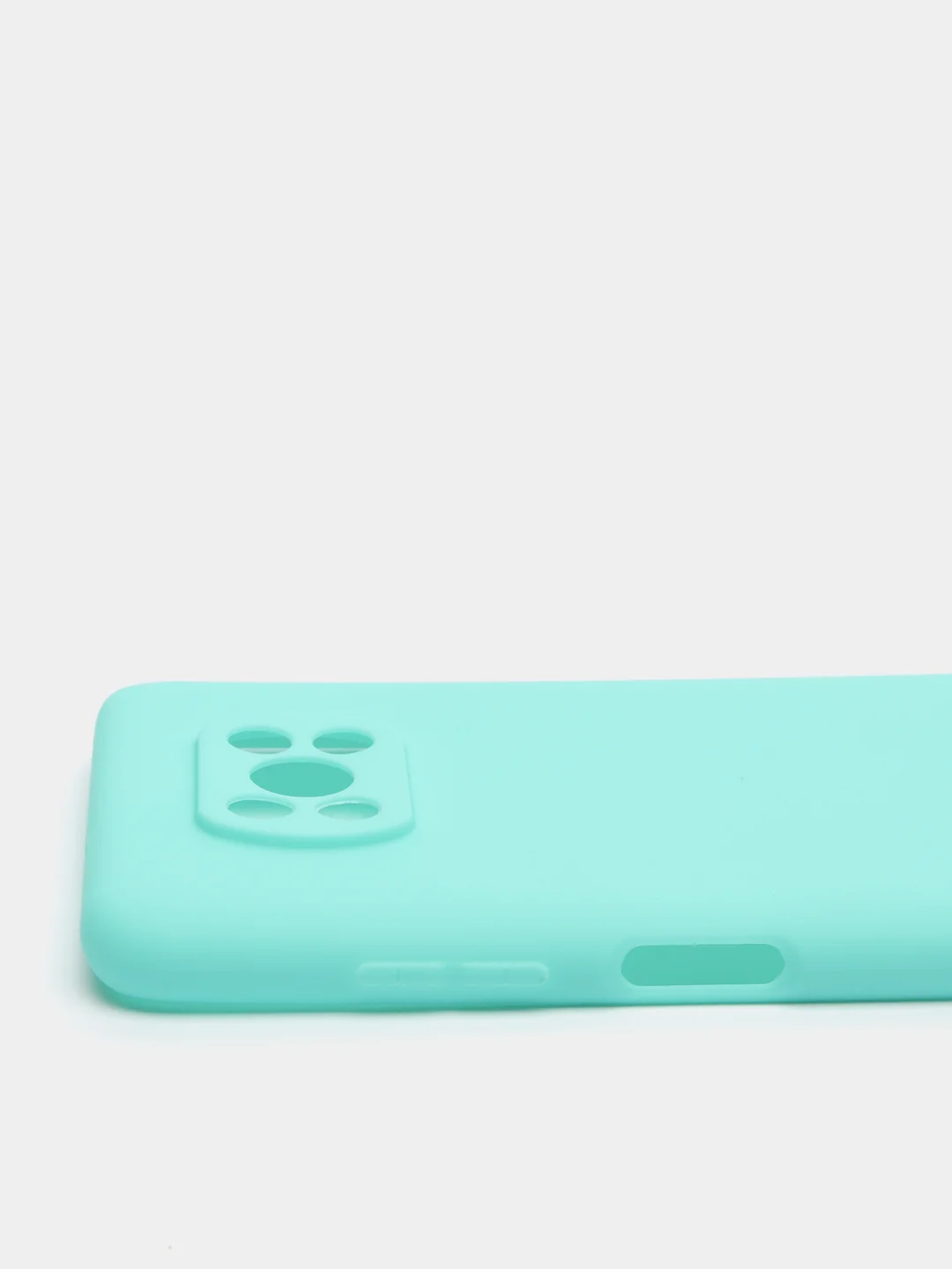 Белый чехол Xiaomi Poco X3 NFC / Poco X3 Pro, силиконовый