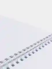 Багровый блокнот с принтом по мотивам аниме "Сатана на подработке"