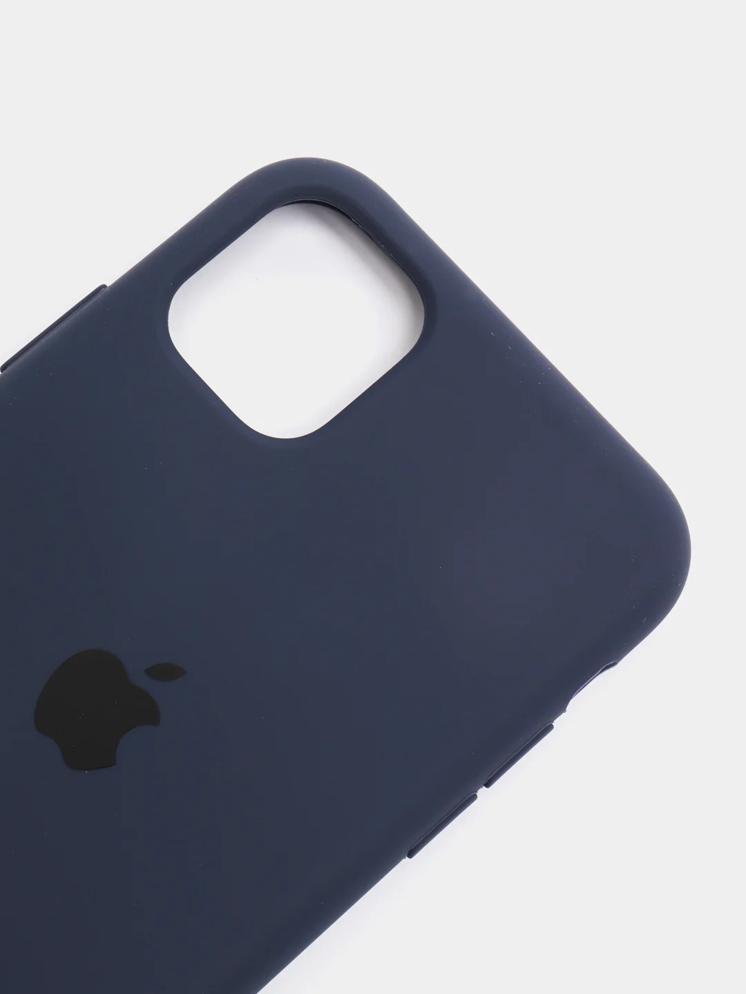 Темно-синий чехол Silicone Case для iPhone 11