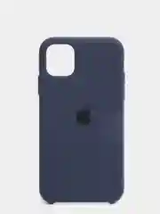 Темно-синий чехол Silicone Case для iPhone 11