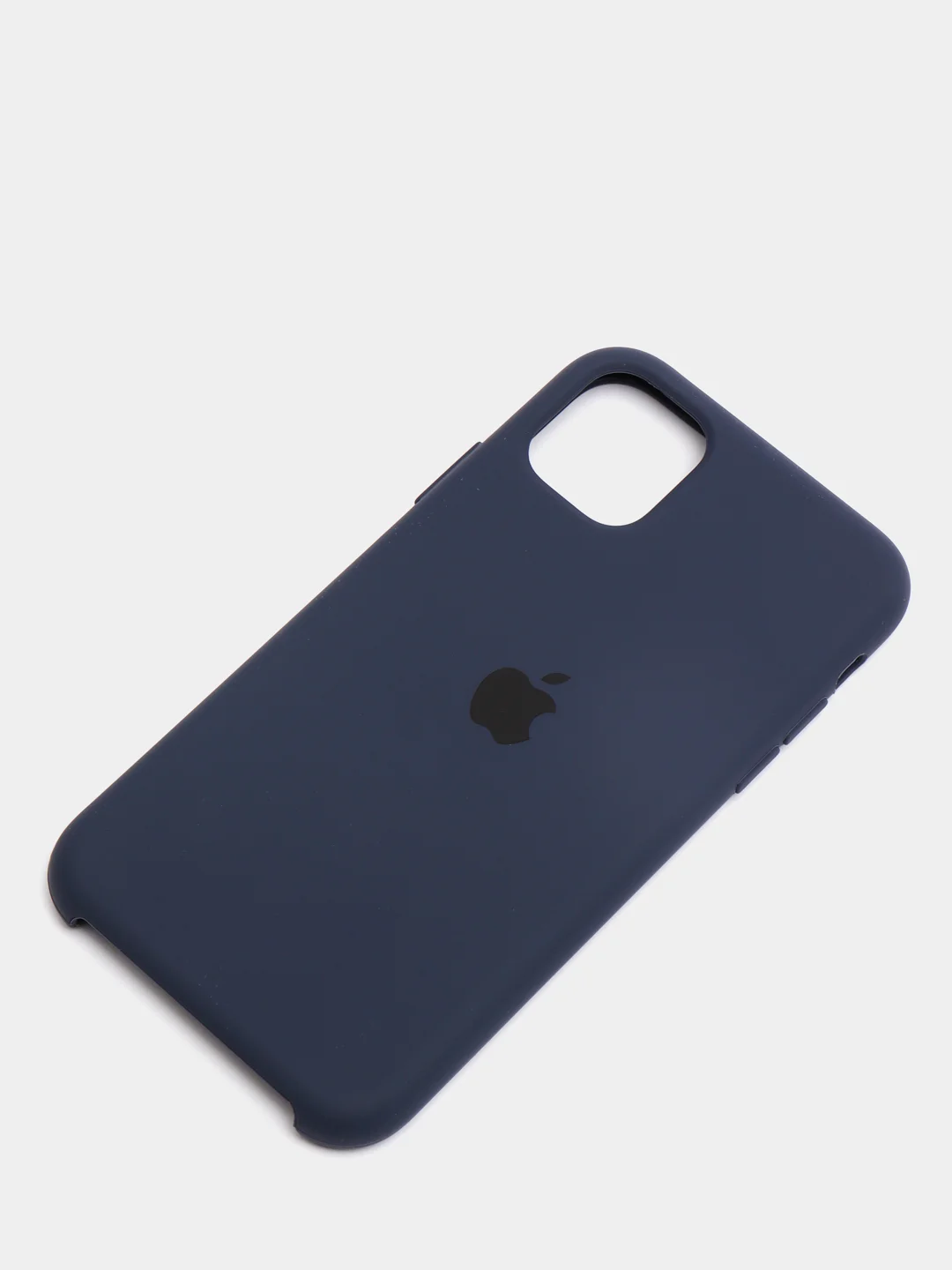 Темно-синий чехол Silicone Case для iPhone 11