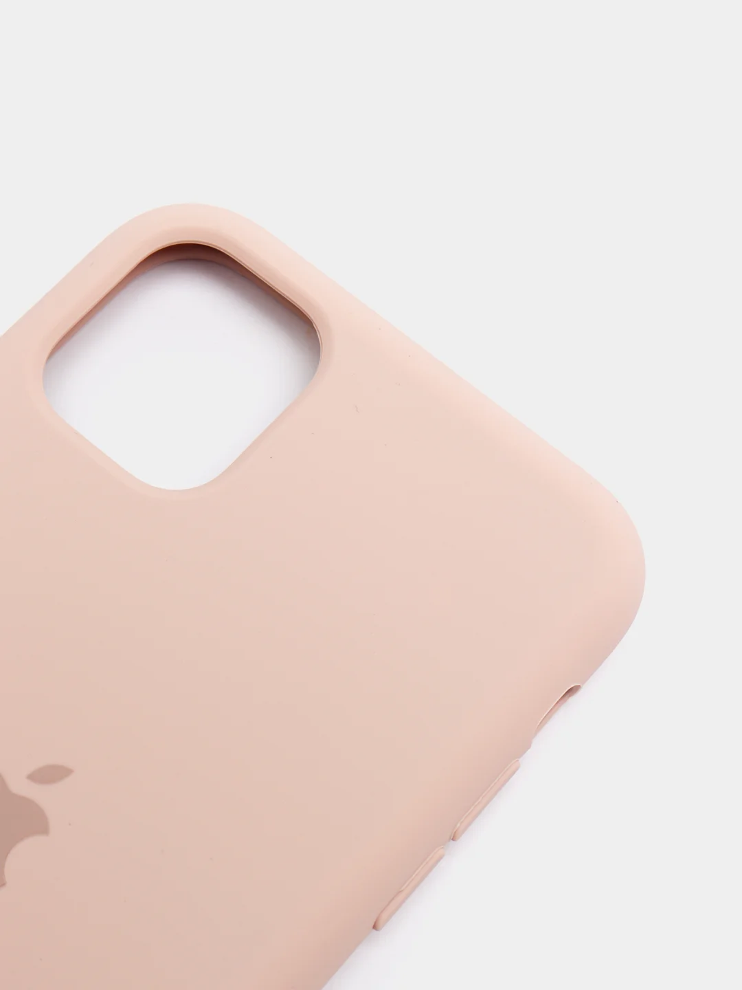 Светло-бежевый чехол Silicone Case для iPhone 11