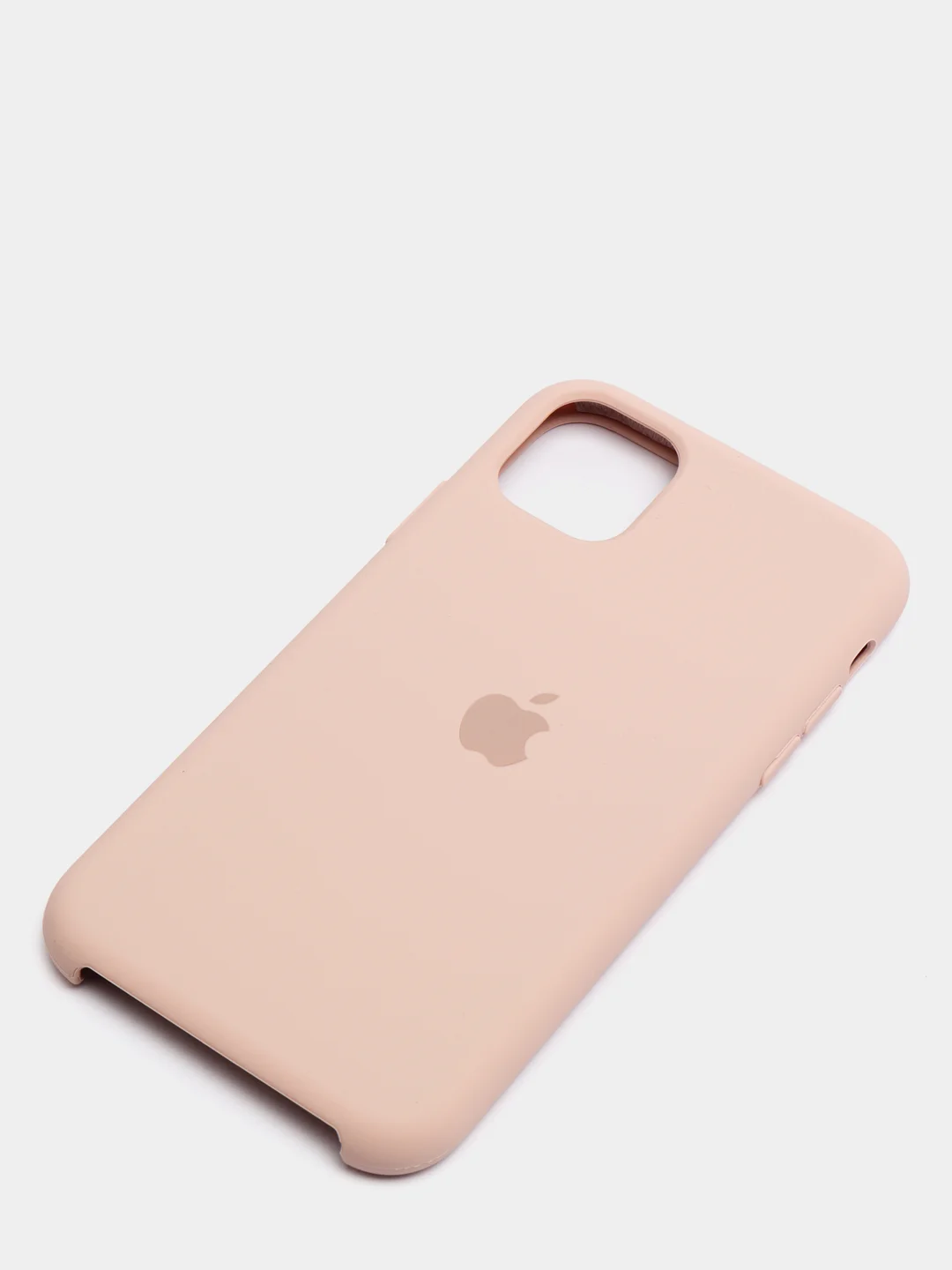 Светло-бежевый чехол Silicone Case для iPhone 11