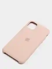 Светло-бежевый чехол Silicone Case для iPhone 11