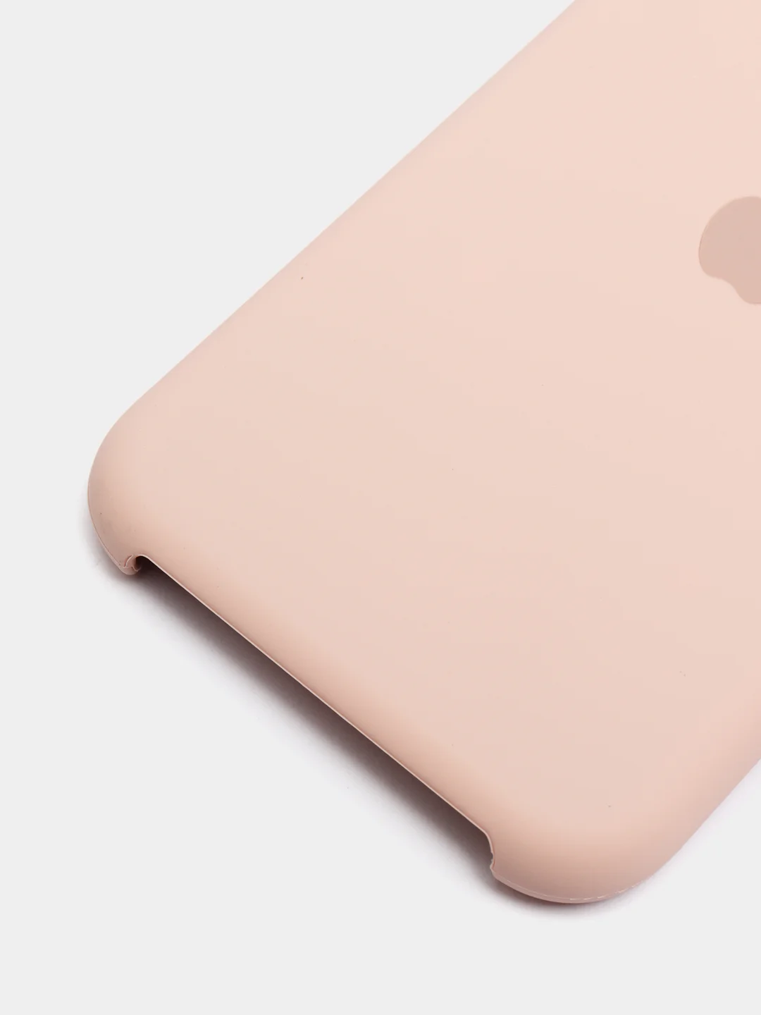 Светло-бежевый чехол Silicone Case для iPhone 11