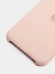 Светло-бежевый чехол Silicone Case для iPhone 11