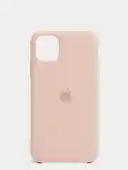 Светло-бежевый чехол Silicone Case для iPhone 11