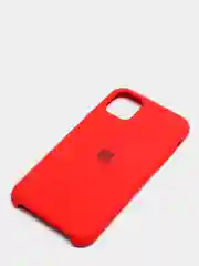 Красный чехол Silicone Case для iPhone 11