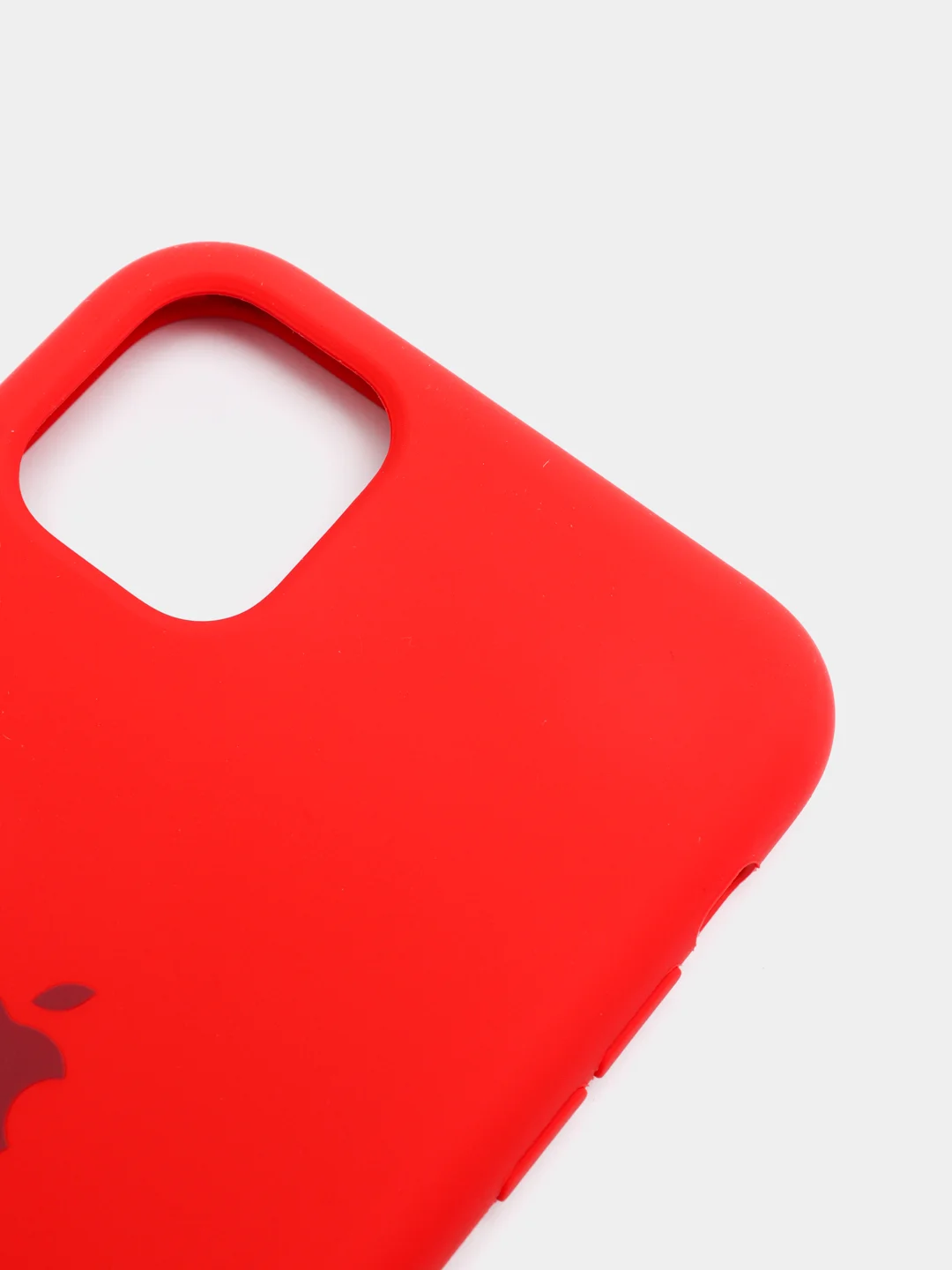Красный чехол Silicone Case для iPhone 11