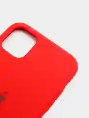 Красный чехол Silicone Case для iPhone 11