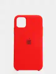 Красный чехол Silicone Case для iPhone 11