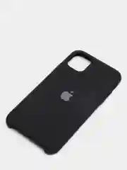 Черный чехол Silicone Case для iPhone 11