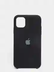 Черный чехол Silicone Case для iPhone 11
