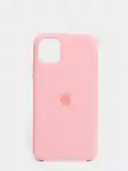 Розовый чехол Silicone Case для iPhone 11