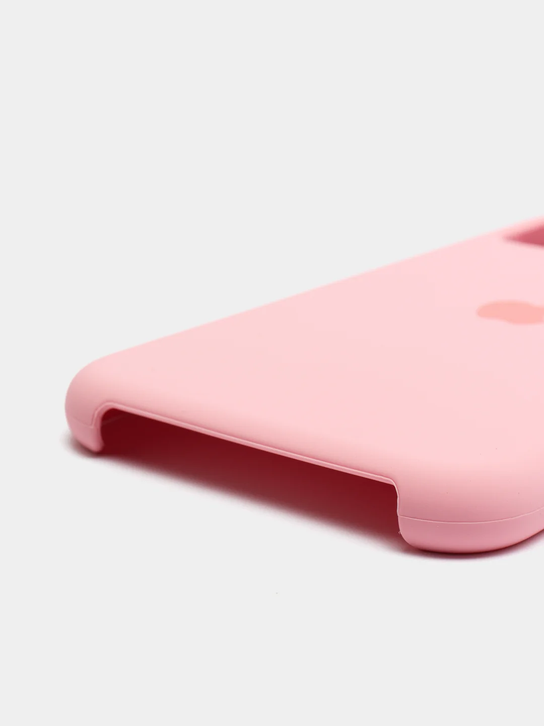 Розовый чехол Silicone Case для iPhone 11