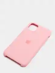 Розовый чехол Silicone Case для iPhone 11