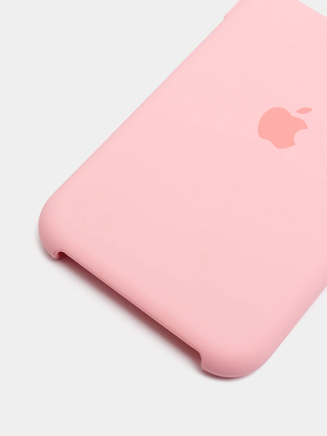 Розовый чехол Silicone Case для iPhone 11