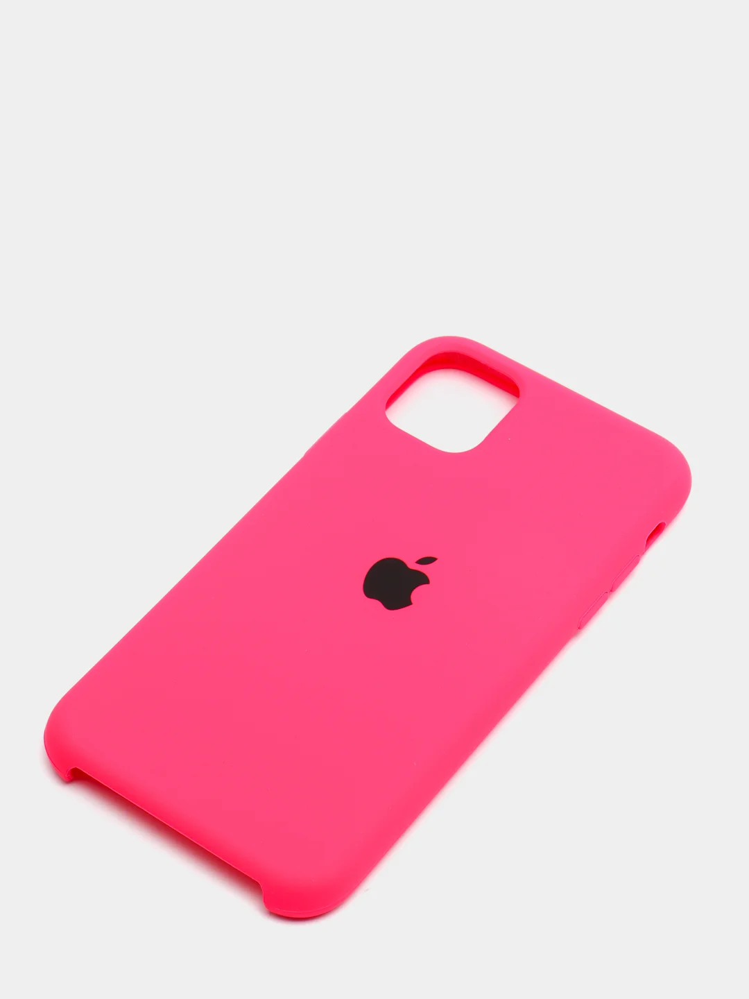 Тёмно-розовый чехол Silicone Case для iPhone 11